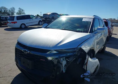 2022 Chevrolet Blazer Fwd Rs from USA, damaged, VIN 3GNKBERS2NS148887